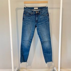 Madewell 9" High Rise Skinny Crop in Miranda